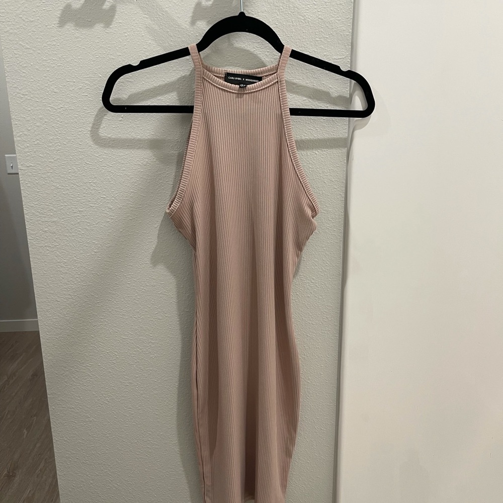 Blush bodycon Carli Bybel dress